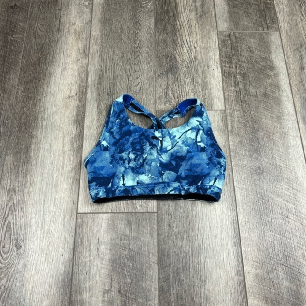 Puma Blue Print Sports Bra